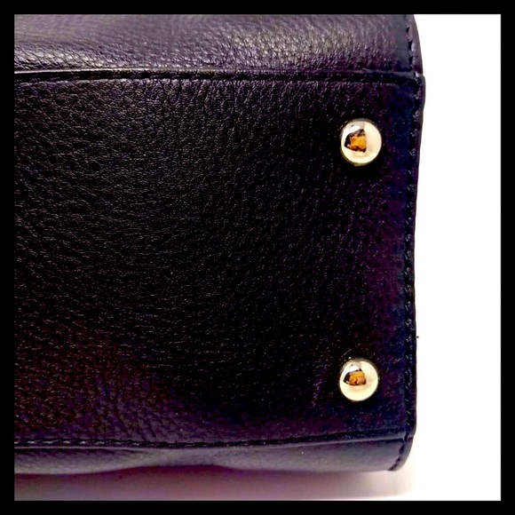 Michael Kors Hamilton Large East West Soft Pebbled Leather Satchel Bag - Picture 6 of 9